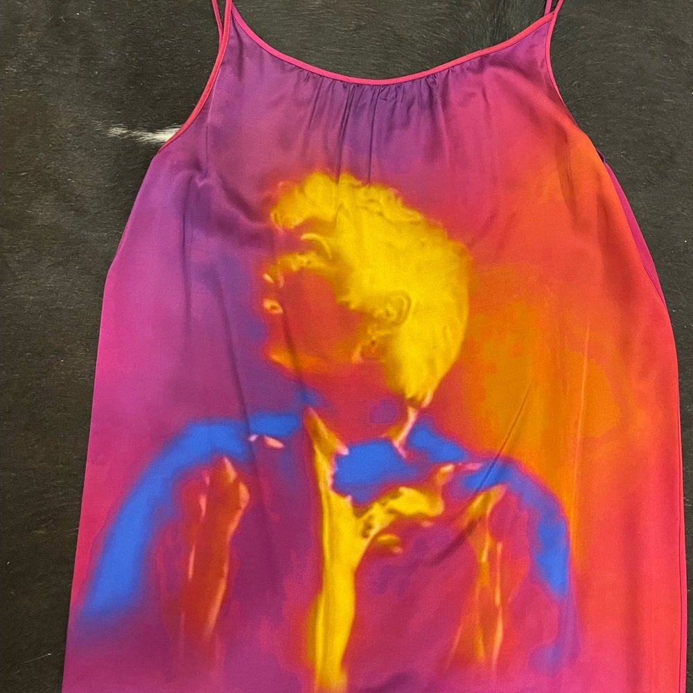 Dries Van Noten Psychedelic Slip Dress - Picture 3 of 3